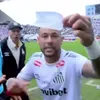 Neymar, nervos după ce a fost scos din greșeală de pe teren. Foto: Captură „X”, @geglobo