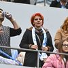 Claudiu Manda și Lia Olguța Vasilescu în tribunele stadionului „Ion Oblemenco” FOTO Raed Krishan/GOLAZO.ro