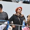 Claudiu Manda și Lia Olguța Vasilescu în tribunele stadionului „Ion Oblemenco” FOTO Raed Krishan/GOLAZO.ro