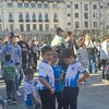 Suporterii au început să se adune în Piața „Mihai Viteazu” din Craiova/ Foto: GOLAZO.ro