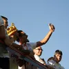 Traseul campionilor cu autocarul descoperit a început / foto: Vlad Nedelea/GOLAZO.ro