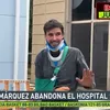 Alex Marquez, la ieșirea din spital / foto: capturi video X/JugoneslaSexta