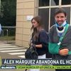 Alex Marquez, la ieșirea din spital / foto: capturi video X/JugoneslaSexta