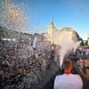 Jucătorii Craiovei, pe scenă în fața a peste 15.000 de fani / foto: GOLAZO.ro