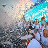 Jucătorii Craiovei, pe scenă în fața a peste 15.000 de fani / foto: GOLAZO.ro