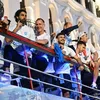Jucătorii Craiovei au plecat din Piața Mihai Viteazul / foto: Raed Krishan/GOLAZO.ro
