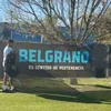 Cristian Romero, la baza de pregătire a celor de la Belgrano. Foto: „X”, @Belgrano