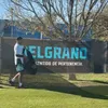 Cristian Romero, la baza de pregătire a celor de la Belgrano. Foto: „X”, @Belgrano