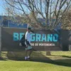 Cristian Romero, la baza de pregătire a celor de la Belgrano. Foto: „X”, @Belgrano