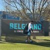 Cristian Romero, la baza de pregătire a celor de la Belgrano. Foto: „X”, @Belgrano