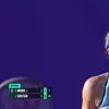 Jaqueline Cristian a câștigat setul secund în meciul cu Victoria Mboko. Foto: Captură „X”, @WTA