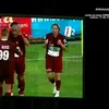 Discursul lui Deac, pe gazon, alături de familie / foto: capturi Prima Sport