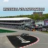 Lupta strânsă dintre Kimi Antonelli și George Rusell Foto captura ecran X Formula 1 (2).jpeg