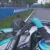 George Russell a avut o ieșire nervoasă după ce a fost nevoit să abandoneze Marele Premiu al Canadei. Foto: „X”, @F1
