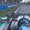 George Russell a avut o ieșire nervoasă după ce a fost nevoit să abandoneze Marele Premiu al Canadei. Foto: „X”, @F1