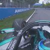 George Russell a avut o ieșire nervoasă după ce a fost nevoit să abandoneze Marele Premiu al Canadei. Foto: „X”, @F1