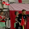 Joyskim Dawa, gol în minutul 10 al meciului Dinamo - FCSB. Foto: Captură Prima Sport