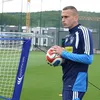 Oleksandr Romanchuk, prima zi la naționala Ucrainei. Fotografii: capturi video YouTube federația ucraineană