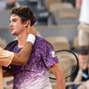 Novak Djokovic și Joao Fonseca, după meciul de la Roland Garros (Foto: IMAGO)