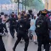 Violențe și acte de vandalism pe străzile din Paris (foto: captură X)