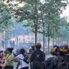 Violențe și acte de vandalism pe străzile din Paris (foto: captură X)