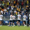 Jucătorii echipei naționale au oferit autografe și au făcut poze cu fanii. Foto: Facebook / Echipa națională de fotbal a României