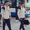 Ianis Hagi și Răzvan Marin, doi dintre liderii naționalei (foto: Facebook /Echipa națională de fotbal a României﻿)