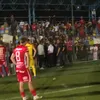 Dorinel Munteanu, conflict cu fanii după ce Hermannstadt a retrogradat. Foto: captură Orange Sport