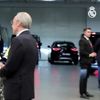 Papa Leon al XIV-lea a fost primit de Florentino Perez pe Santiago Bernabeu. Foto: „X”, @realmadrid