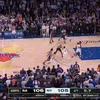 OG Anunoby a recuperat și a înscris coșul victoriei în meciul New York Knicks - San Antonio Spurs 107-106. Foto: „X”, @NBA