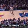 OG Anunoby a recuperat și a înscris coșul victoriei în meciul New York Knicks - San Antonio Spurs 107-106. Foto: „X”, @NBA