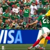 Yaya Sithole, eliminat în minutul 50 al meciului Mexic - Africa de Sud Foto captură ecran Antena Play.jpeg