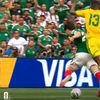 Yaya Sithole, eliminat în minutul 50 al meciului Mexic - Africa de Sud Foto captură ecran Antena Play.jpeg