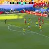 Golul marcat de Vinicius în Brazilia - Maroc 1-1. Foto: captură X/@DiAmbazzador