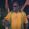 Travis Scott a sărbătorit intens golul lui Vinicius, la meciul Brazilia - Maroc 1-1 (captură AntenaPlay)