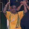 Travis Scott a sărbătorit intens golul lui Vinicius, la meciul Brazilia - Maroc 1-1 (captură AntenaPlay)