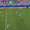 Primul gol al lui Messi din meciul cu Algeria. Foto: captură FIFA.com