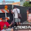 Borja Iglesias nu a putut intra imediat în zona de antrenament a naționalei Spaniei. Foto: Captură „X”, @elchiringuitotv