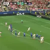 Primul penalty executat de Harry Kane în meciul cu Croația. Foto: captură Antena 1