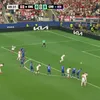 Primul penalty executat de Harry Kane în meciul cu Croația. Foto: captură Antena 1