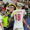 Almiron i-a spus ceva lui Mert cu mâna la gură și a fost eliminat la Turcia - Paraguay. Fotografii: Imago+capturi TV