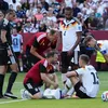 Accidentarea suferită de Nico Schlotterbeck. Foto: X/@demarkesports