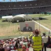 Aproximativ 35.000 de Martori ai lui Iehova au fost prezenți pe Arena Națională. Foto: Captură TikTok