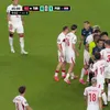 Galarza a „furat” ceasul arbitrului în timpul meciului Turcia - Paraguay FOTO Captură video Antena Play
