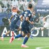 Joc sub ploaie torențială pe stadionul din Philadelphia, la Franța - Irak. A fost oprit la pauză. Fotografii: Imago