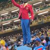 Lumumba, celebrul fan al RD Congo, prezent la meciul cu Columbia. Foto: captură X/@predictdotsport