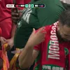 Reacția fanului marocan la golul lui Isidor, în Maroc - Haiti 4-2 / foto: captură Reddit