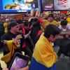 Fanii Ecuadorului s-au luat la bătaie în Times Square. Foto: „X”, @Awaydays23