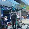 George Russell a sărbătorit după ce a câștigat Marele Premiu al Austriei. Foto: „X” / @F1