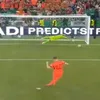 Koopmeiners, șut la colț, 1-0 Olanda. Fotografii: capturi video